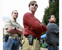 Concealed weapons - courtesy Meryl Schenker / P-I