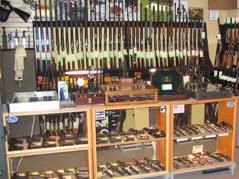 Buying a weapon - gun store