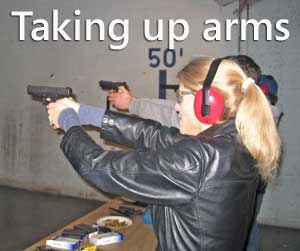 Taking up arms - special series - Heather Bosch reporting