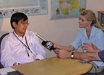 Heather Bosch interviews World Vision leader