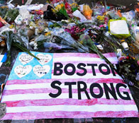 Boston marathon bombings the next day